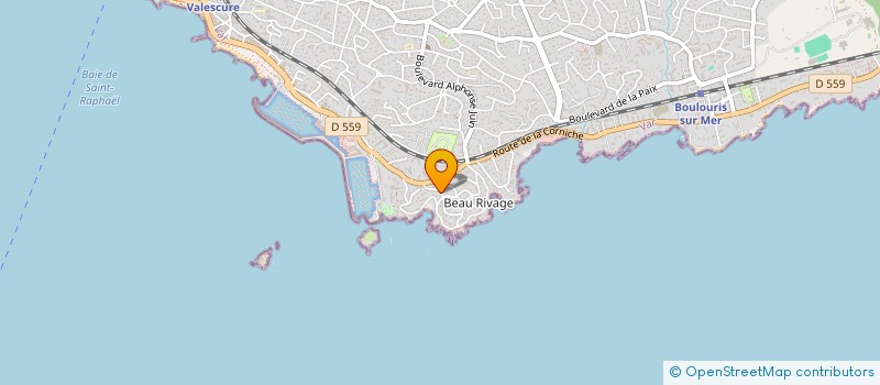 localisation de l'entreprise MONSIEUR KEVIN CHRISTOLLET à FREJUS