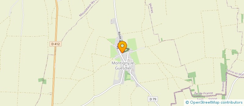 localisation de l'entreprise MONSIEUR KEVIN CLAUSEL  MONTIGNY-LE-GUESDIER