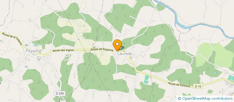 localisation de l'entreprise MONSIEUR KEVIN CLEMENT  LAUREDE