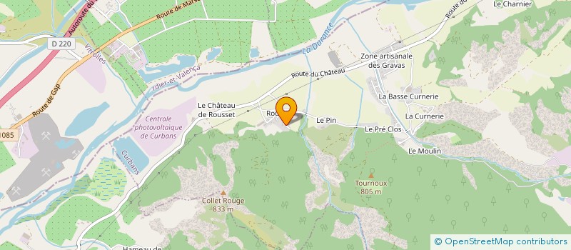 localisation de l'entreprise MONSIEUR KEVIN CLEMENT  CURBANS