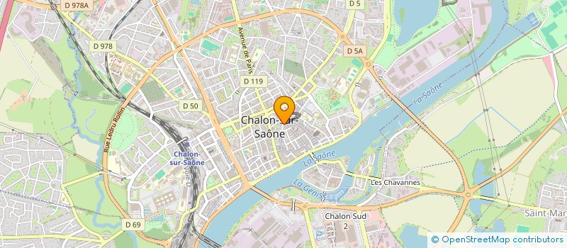 localisation de l'entreprise MONSIEUR KEVIN COLARD  CHALON-SUR-SAONE