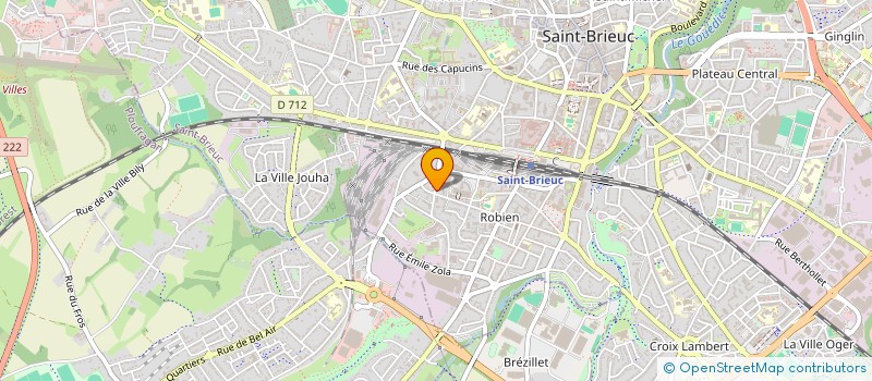 localisation de l'entreprise MONSIEUR KEVIN COLAS à SAINT-BRIEUC