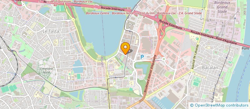 localisation de l'entreprise MONSIEUR KEVIN COLLETTE  BORDEAUX