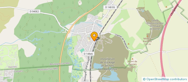 localisation de l'entreprise MONSIEUR KEVIN COLLIER  DANNES