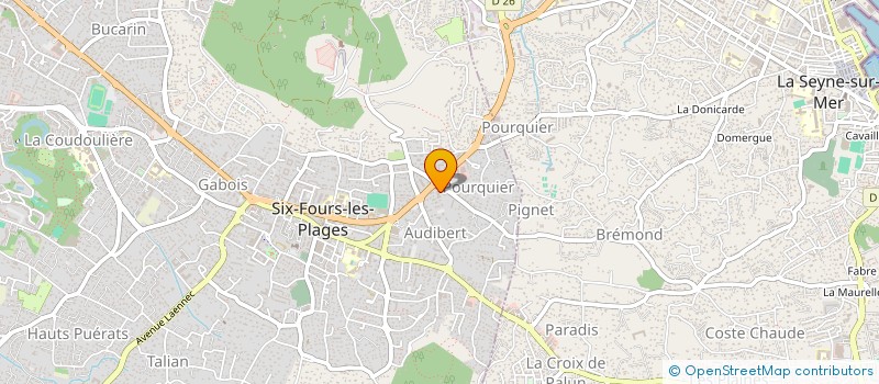 localisation de l'entreprise MONSIEUR KEVIN COLOMBANI à SIX-FOURS-LES-PLAGES