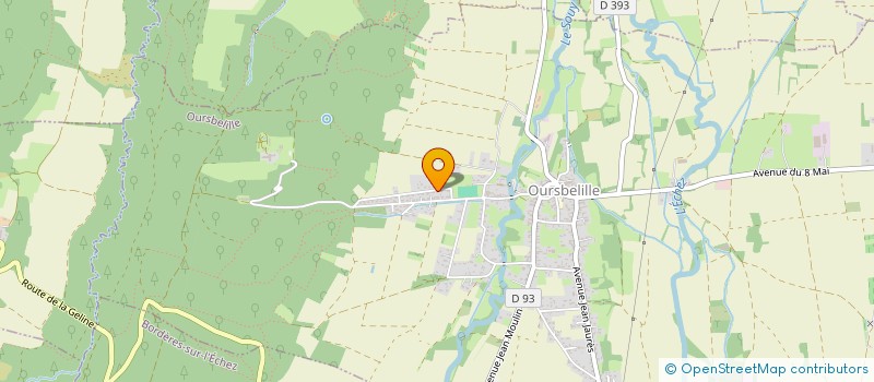 localisation de l'entreprise MONSIEUR KEVIN COMBE  OURSBELILLE