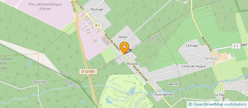 localisation de l'entreprise MONSIEUR KEVIN CONESA  LE PIAN-MEDOC