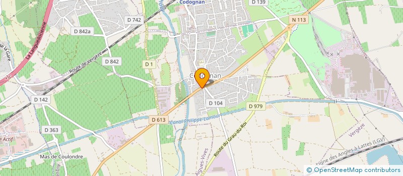 localisation de l'entreprise MONSIEUR KEVIN CORNETTE  CODOGNAN