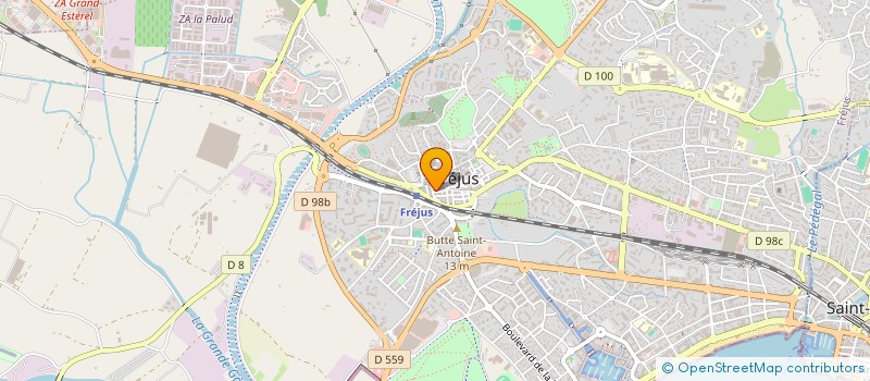 localisation de l'entreprise MONSIEUR KEVIN CORNIL à FREJUS