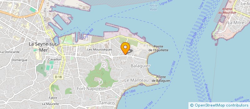 localisation de l'entreprise MONSIEUR KEVIN CORTES à LA SEYNE-SUR-MER