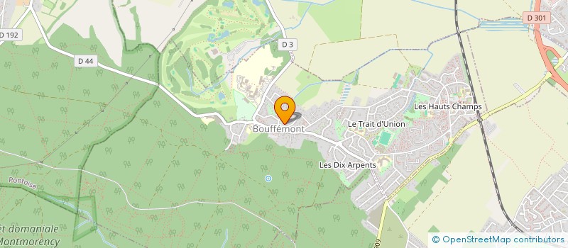 localisation de l'entreprise MONSIEUR KEVIN COSTA PEREIRA  BOUFFEMONT