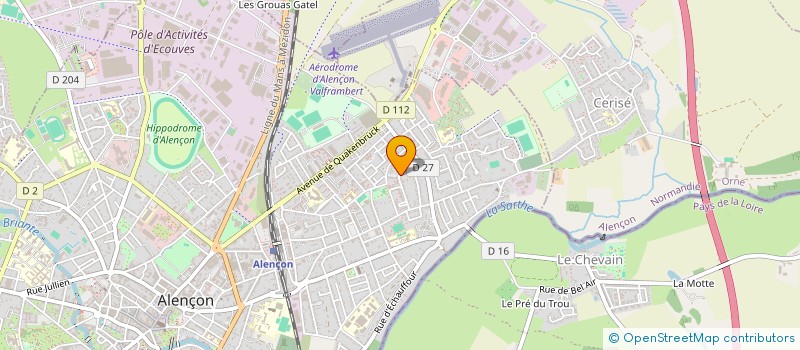 localisation de l'entreprise MONSIEUR KEVIN COSTARD à ALENCON