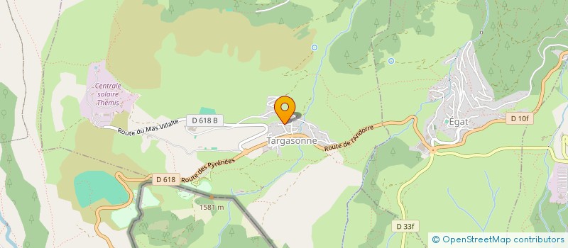 localisation de l'entreprise MONSIEUR KEVIN COTELLE  TARGASONNE