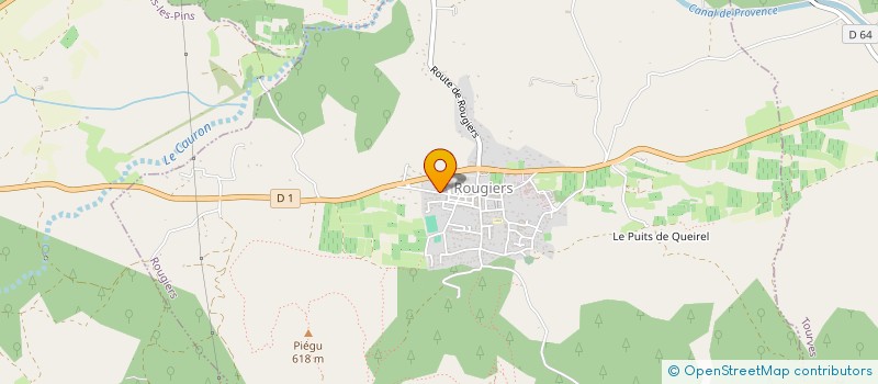 localisation de l'entreprise MONSIEUR KEVIN COULONT  ROUGIERS