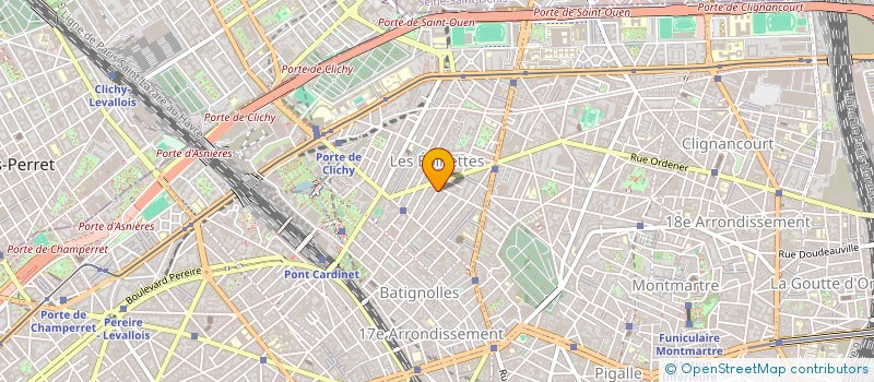 localisation de l'entreprise MONSIEUR KEVIN COUPIN  PARIS