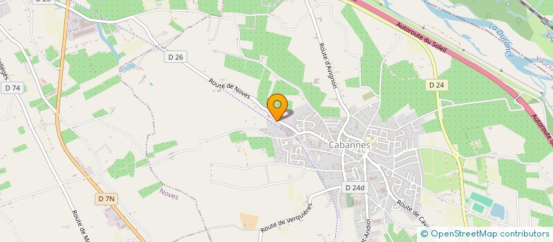 localisation de l'entreprise MONSIEUR KEVIN COUPPEY  CABANNES