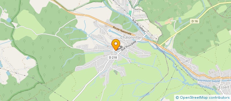 localisation de l'entreprise MONSIEUR KEVIN COURTOT  CHALONVILLARS