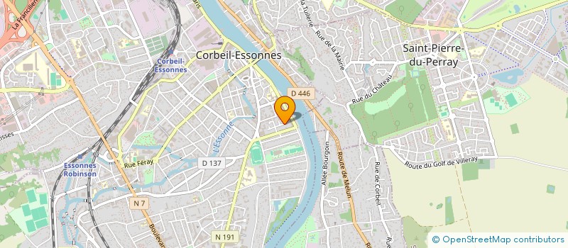 localisation de l'entreprise MONSIEUR KEVIN COZEMA à CORBEIL-ESSONNES