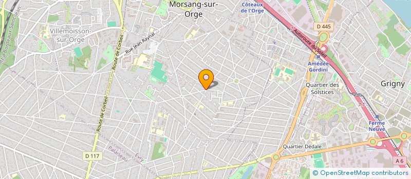 localisation de l'entreprise MONSIEUR KEVIN CRAMBERT  MORSANG-SUR-ORGE