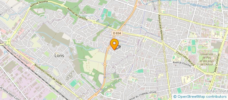 localisation de l'entreprise MONSIEUR KEVIN CREMIEUX à LONS