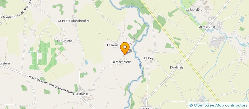 localisation de l'entreprise MONSIEUR KEVIN CREQUER  PAULX