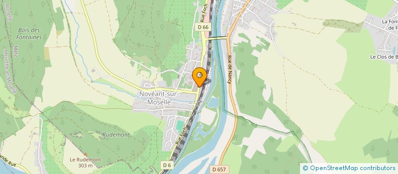 localisation de l'entreprise MONSIEUR KEVIN CRUZ  YUTZ