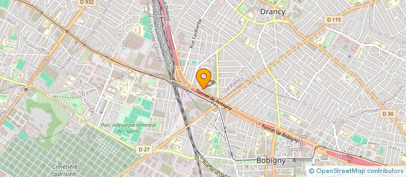 localisation de l'entreprise MONSIEUR KEVIN CUEVAS DEMETRIO  DRANCY