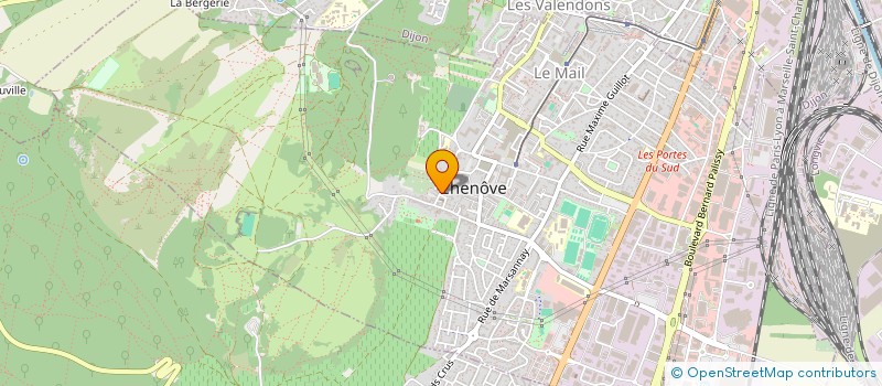 localisation de l'entreprise MONSIEUR KEVIN CURE  CHENOVE