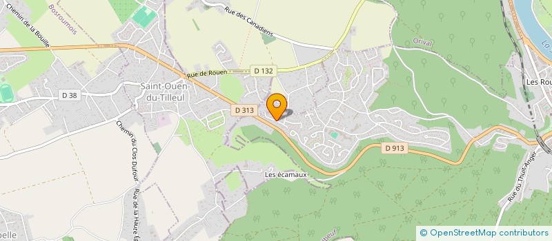 localisation de l'entreprise MONSIEUR KEVIN DA FONSECA LEAL  ELBEUF