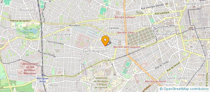 localisation de l'entreprise MONSIEUR KEVIN DA SILVA  BORDEAUX