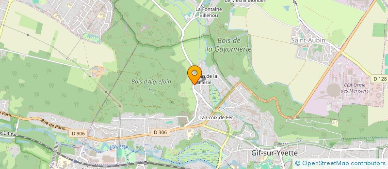 localisation de l'entreprise MONSIEUR KEVIN DAFREVILLE  GIF-SUR-YVETTE