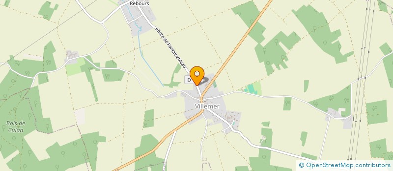 localisation de l'entreprise MONSIEUR KEVIN DAGUENET  MORET-LOING-ET-ORVANNE