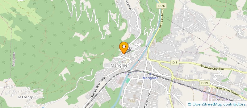 localisation de l'entreprise MONSIEUR KEVIN DAIRE  MARIGNIER