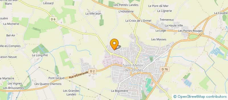 localisation de l'entreprise MONSIEUR KEVIN DARDENNES  SAINT-MALO