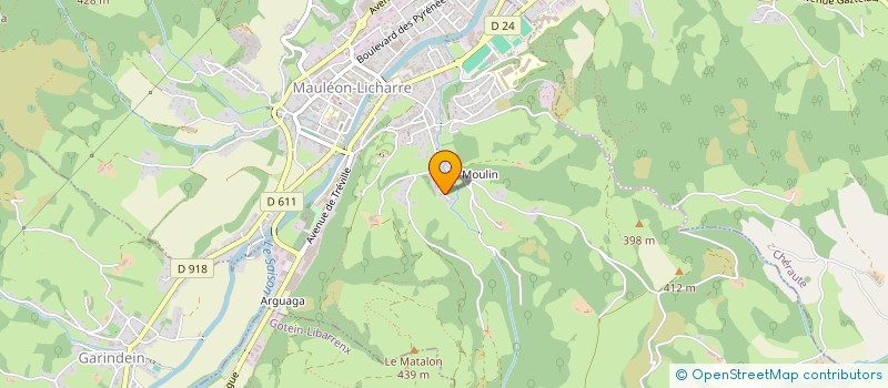 localisation de l'entreprise MONSIEUR KEVIN DARRIEUMERLOU  MAULEON-LICHARRE