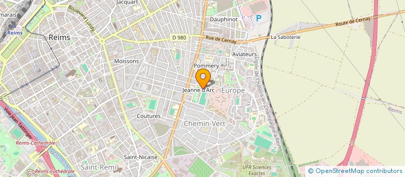 localisation de l'entreprise MONSIEUR KEVIN DAUTHUILLE  REIMS
