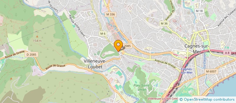 localisation de l'entreprise MONSIEUR KEVIN DAVID à CAGNES-SUR-MER