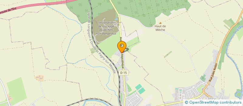 localisation de l'entreprise MONSIEUR KEVIN DAVID  CONFLANS-EN-JARNISY