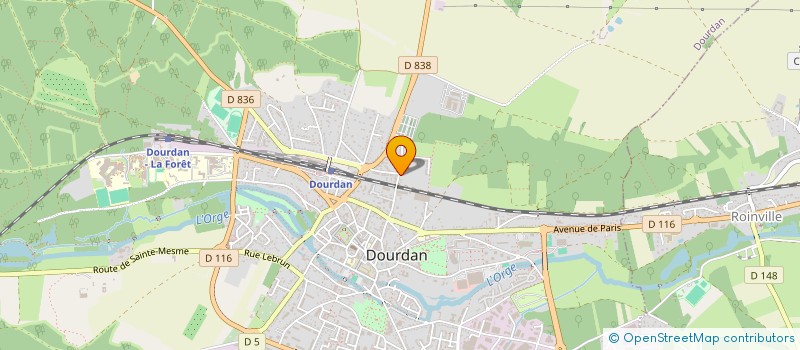 localisation de l'entreprise MONSIEUR KEVIN DAVION à DOURDAN