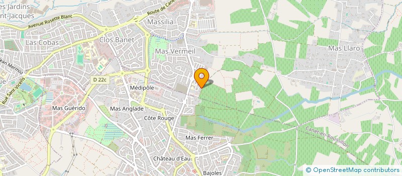 localisation de l'entreprise MONSIEUR KEVIN DE ALMEIDA  PERPIGNAN