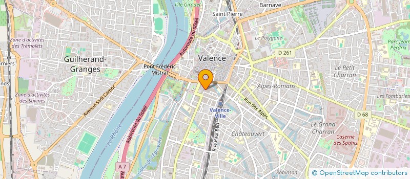 localisation de l'entreprise MONSIEUR KEVIN DE KONING  VALENCE