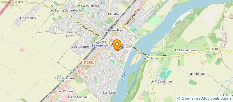 localisation de l'entreprise MONSIEUR KEVIN DE MAGALHAES MOURA à BEAUGENCY