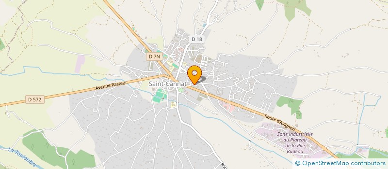 localisation de l'entreprise MONSIEUR KEVIN DE MEY  SAINT-CANNAT