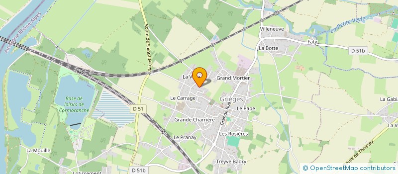 localisation de l'entreprise MONSIEUR KEVIN DE OLIVEIRA à GRIEGES