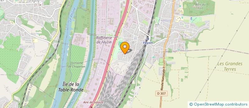 localisation de l'entreprise MONSIEUR KEVIN DE PAULI  LE PEAGE-DE-ROUSSILLON