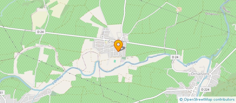 localisation de l'entreprise MONSIEUR KEVIN DE SAN NICOLAS  CRUSCADES