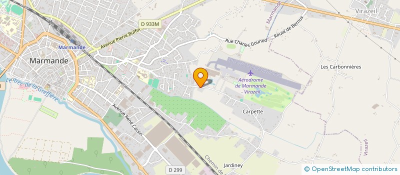 localisation de l'entreprise MONSIEUR KEVIN DEBART à MARMANDE