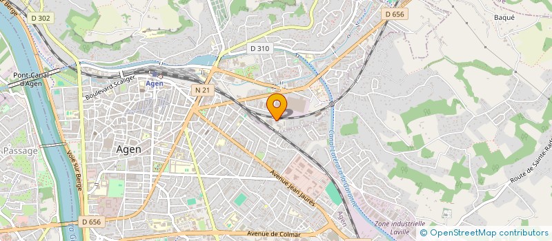 localisation de l'entreprise MONSIEUR KEVIN DEBART  AGEN