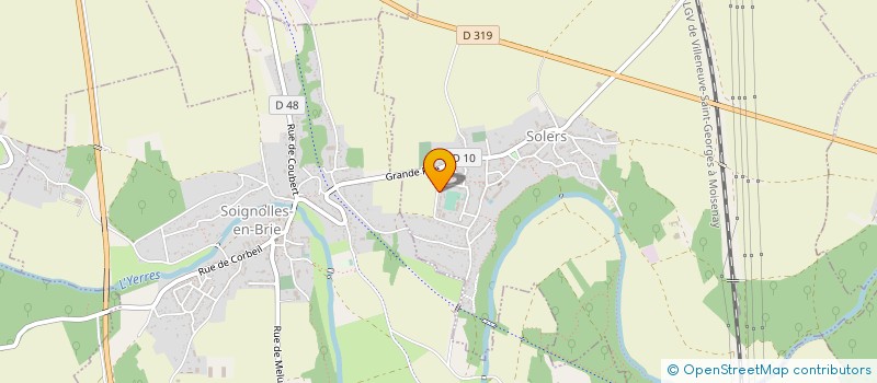 localisation de l'entreprise MONSIEUR KEVIN DEBIZE  SOLERS