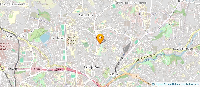 localisation de l'entreprise MONSIEUR KEVIN DECORTE  MARSEILLE